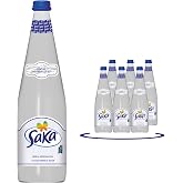 SAKA Natural Mineral Water Glass Bottle 750 ML x 6
