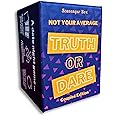 Scavenger Box Not Your Average Truth or Dare: Couple's Edition - Fun, Replayable Date Night Game - 150+ Cards with Conversation Starters and Unique Dares to Strengthen Relationships