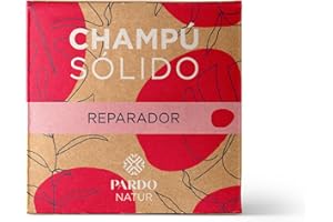 JABONES PARDO Pardo Champú Solido Cabello Reparador/regenerador. Natur | Nutrición Profunda Y Vitalidad | Ingredientes Naturales, 60 Gramo