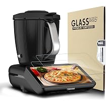 2 Pellicole In Vetro Temperato Per Thermomix TM7 – Romon – Antigraffio 9H, Ultra HD, Installazione Senza Bolle