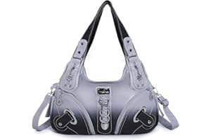 Angelkiss Hobo Geldbörsen und Handtaschen für Damen, Umhängetasche, groß, für den täglichen Gebrauch