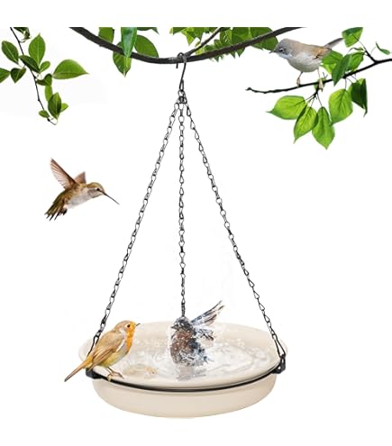 Voragrl Mangeoire Anti-déversement Pour Oiseaux - Distributeur D'eau Pour Cage - Distributeur D'eau Inclus - Récipient Automatique Pour Perroquet