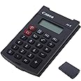 Canon AS-8 Calculator Handheld Battery-power 8 Digit 3 Memory Keys Dark Grey Ref 4598B001AA