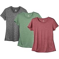 Maglietta Sportiva Icyzone Donna - Maniche Corte, Larga E Traspirante Per Palestra