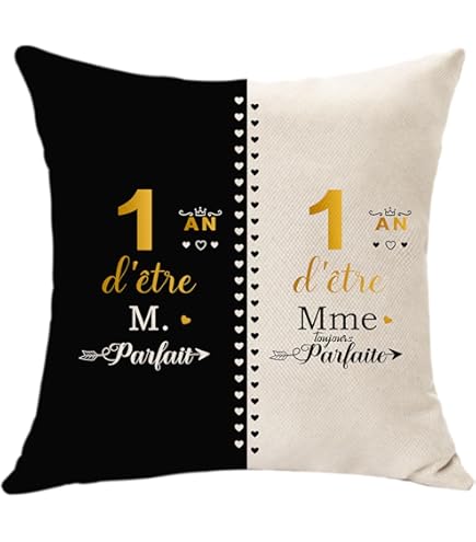 Yoskiasd Housse De Coussin Pour Le 35e Anniversaire De