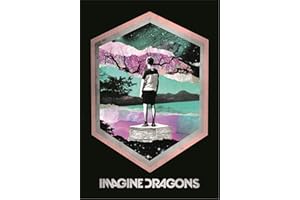 HEART ROCK Imagine Dragons FLAG/BRAND POSTER FLAG FRAMED