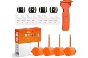 CYCLAMI Juego de 4 Cámara de Aire de TPU para Bicicleta 700×18–32C & 32–47C & MTB29''1.9-2.5 con Válvula Presta 45/65/85mm para Bicicletas de Carretera, Gravel y Montaña