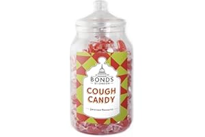 Bonds of London Cough Candy Jar, Vegetarian, Retro Hard Gift Sweets, 1.7 Kg (Pack of 1)