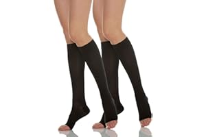 Relaxsan Basic 850A gambaletti punta aperta 140 Den compressione graduata 18-22 mmHg