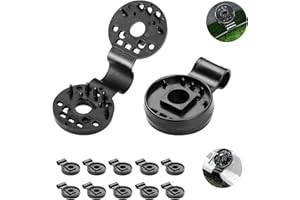 gotyou Lot de 50 Clips spéciaux avec œillets Clips spéciaux pour filets d'ombrage,Clips pour oeillets spéciaux,Clips pour filets d'ombrage avec œillets Pour filets d'ombrage, filets, clôtures, ombrage