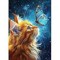 Bimkole 5D DIY Diamond Painting Kits Floral Broderie Diamant Kits De Broderie Au Point De Croix Décor à La Maison 35X35cm - Beaux-Arts Et Loisirs Créatifs