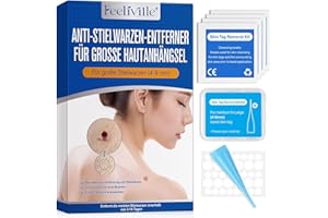 FEELIVILLE Komplett Set - nie Wieder Hautanhängsel, for Large Skn lags 4-9mm,Gerät Schnell Wirkendes Gerät Zum Entfernen Für Kleine Bis Große Hautmarken Für Alle Körperteile