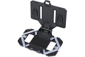 WYNEX Support de Téléphone pour Gilet Tactique Fixation Universelle pour Téléphone Portable Plate-Forme de Navigation Pliable pour Téléphone D’écran 4.7-6.7"