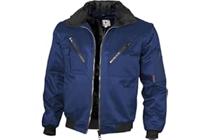 QUALITEX HIGH QUALITY WORKWEAR Qualitex - Pilotenjacke 4 in 1 - Kragen und Ärmel abtrennbar - mehrere Farben