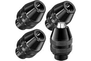 QINGYIWL 4 Pezzi 4486 Mandrino per Dremel, Mandrino Autoserrante per Dremel Utensile Rotativo 1/32-1/8, Mandrino Trapano per Dremel 4000,3000,400,398,395,300,200,285,8200,800, ecc