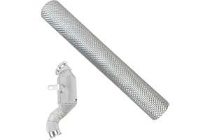 SELLINER Exhaust Heat Shield Automotive,16inch x3.3ft Exhaust Heat Shield,Heat Barrier,Car Heat Shield Replacement, for Fire Wall,Car Exhaust Pipe, Muffler Exhaust Wrap