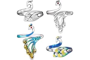 FUYIHGL 2 Stück Verstellbare Strickschlaufe Häkelschlaufe Strickzubehör Strickfingerhut Fadenführer,Yarn Guide Ring, Fingerhut Stricken für DIY Strickha