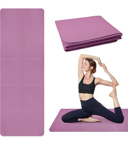 Yogamat - 175 x 50 x 0,8 cm - Inklapbaar