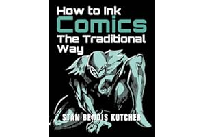 How to Ink Comics: The Traditional Way (Pen & Ink Techniques for Comic Pages)