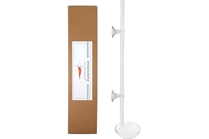 ‎GARNELEN4YOU GARNELEN4YOU Feeding Tube Set Made of Laboratory Glass 32 cm - Made in Germany - Aquarium Feeder Tube with Feeding Bowl for Shrimp Food - Shatterproof Glass - Elegant Design - Shrimp Feeder Tube