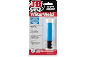 J-B Weld 8277SPA - Barrita Fuga de Líquidos - Bicomponente - Masilla - Resina - Epoxi - Hogar - Fontanería - Cisternas - Depósitos - Reparaciones - Múltiples superficies - 57gr