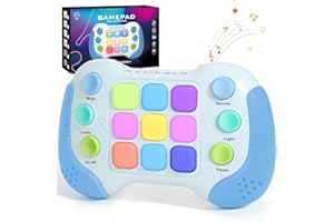 YouJabz Handheld-Spielekonsole, Quick Push Spiel Fidget Toys für Kinder Erwachsene, Pop Game Elektronisches Spiel Antistress Spielzeug Geschenke für Kids, Jungen und Mädchen