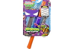 TEENAGE MUTANT NINJA Turtles: Build N Battle Donatello Bo Staff. Ninja Reveal Playset. Create Countless Combinations!
