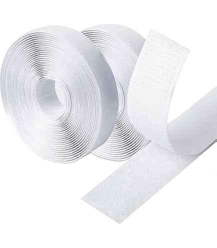 40 Pack 20 Pairs Hook And Loop Strips Heavy Duty 0.79x3.9 Inch - Self Adhesive Reusable Double Sided Sticky Tape For Walls, Doors, Tables - Strong & Sticky Strips Tape - View #10