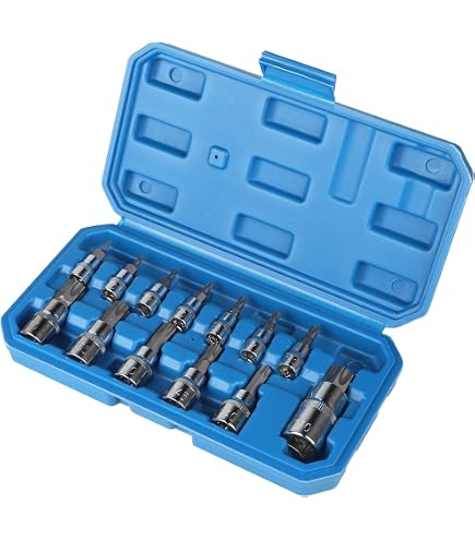 Inserto Per Chiave A Bussola Hazet 1000Az-1.7/16 - Attacco Quadro 20 Mm (3/4"), Doppio Esagono, Made In Germany