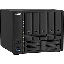 QNAP TS-932PX-4G 9 Bay (5 + 4) Desktop NAS Enclosure - 10GbE SFP+