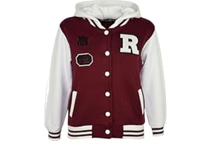 A2Z 4 Kids B.B Zakapturzony R Fashion NYC/FOX Kurtka Uniwerek Baseball Styl - B.B Wine 7-8.1