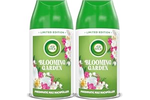 ‎AIR WICK Air Wick Freshmatic Max Raumspray – Nachfüller DUO für den Air Wick Freshmatic Max – Duft: Blooming Garden – 2 x 250 ml Nachfüller