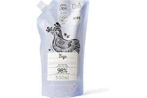 YOPE RECARGA JABÓN DE MANOS | HIDRATANTE | ALOE |98% INGREDIENTES DE ORIGEN NATURAL | VEGANO | AROMA HIGUERA | 500ml