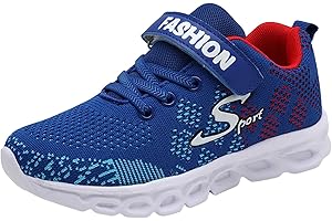GXYANIAOY Scarpe da Ginnastica Ragazzi Ragazze Scarpe da Corsa Leggere Scarpe da Basket Bambina Sportive Scarpe da Camminata Traspiranti Antiscivolo Comode Atletica Scarpe Bambini Tennis Sneaker Estate Unisex