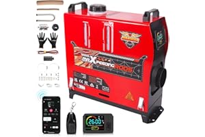 maXpeedingrods 8KW 12V/24V Diesel Heater, App Remote Control, All-in-One Style Easy to Carry for Car Trucks Caravans or Motorhomes