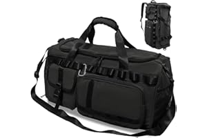 LATIT Sporttasche Damen Reisetasche Damen Groß Sporttasche mit Schuhfach&Nassfach Damen Herren Gym Bag Travel Bag Schwimmtasche Übernachtung Weekender Schwarz