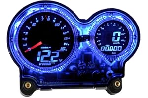 UNBEKANNT KOSO Digital, Evo, écran LED numérique tachymétrique Speed/Eudes/Trip/Rotation compatible pour Yamaha Aerox/MBK Nitro