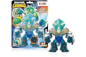 CRAZE STRETCHY LEGENDS Battlehorn - Elastische Actionfiguren für Kinder, Dehnbare Superhelden Figuren zu Sammeln mit Schleimfüllung