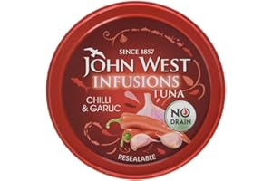 John West Tuna Infusions Chilli & Garlic 80g