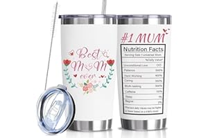 TOGETDREAM Travel Mugs, Gifts for Mum Mothers Day Birthday Gifts for Mum Reusable Coffee Cup Tumbler with Straw and Lid Car Coffee Cup Stainless Steel Double Wall Vacuum Insulated Thermal Mug for Hot & Cold