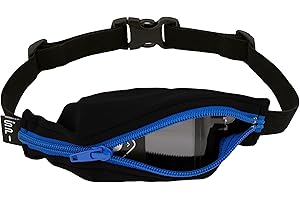 SPIbelt Kids Diabetic Belt, No-Bounce Discreet T1D Medical Belt, Hole for Insulin Pump, EpiPen or Other Medical Devices, Made in USA for Boys and Girls, Adjustable One Size, Expandable Pouch