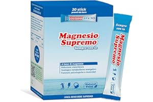 NATURAL POINT MAGNESIO SUPREMO SEMPRE CON TE DA 20 STICK PRONTI DA BERE……