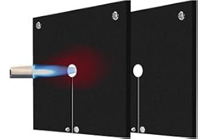 Acidea 6mm Welding Blanket Fireproof, 2pack 31x31cm Plumbers Carbon Felt Heat Resistant Up to 2000°F, Fireproof Material Soldering Flame Retardant Protective Mat, Brazing Soldering Pad for Copper Pipe