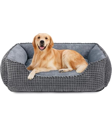 Gutekissen® stoffen hondenbed hondenbank hondenkussen - duurzame materialen en hoge kwaliteit NEO (S - 70x55, Anthrazit