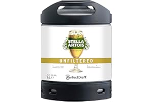 PerfectDraft Stella Artois Unfiltered Beer Keg for PerfectDraft Machine, 6 L