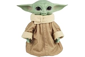 Star Wars Le goûter de Grogu, jouet de 23 cm avec plus de 40 combinaisons de sons et de mouvements, et accessoires interactifs