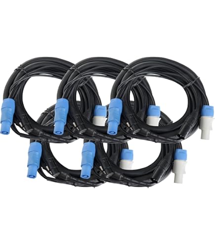 Cavo Alimentazione DMX Pronomic Stage 15m - Combinato Powercon/Schuko Per Audio E Luci - Foto 7