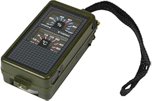 Mil-Tec 10 Functions Map Compass Black One Size