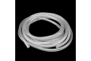 iMeistek Transparenter PVC-Schlauch, 3 m, 10 mm Innendurchmesser x 13 mm Außendurchmesser, flexibler PVC-Vinyl-Schlauch für Wasser- und Luftschläuche