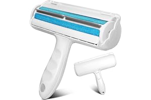 Mmyzao Brosse Anti Poils Animaux Chat Chien Accessoire,Ramasse Poils,Brosse Anti Poil pour Vetement,Canapé,Voiture,Lit,Tapis